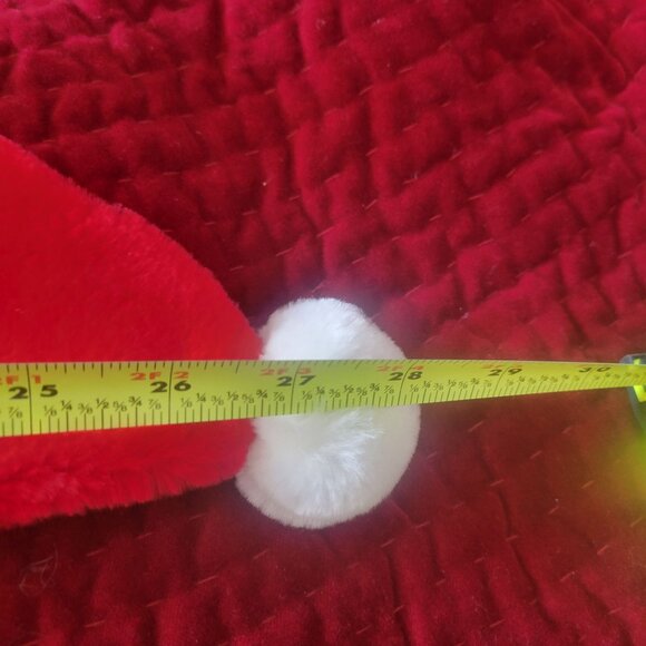 Chrisha Plush Christmas Stocking Moose Embroidered Merry Christmas 1988 - Picture 9 of 9